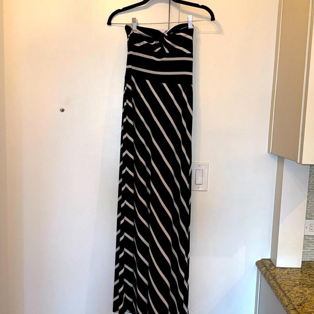 Aqua Strapless Dress